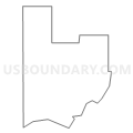 Census Tract 23.03, Black Hawk County, Iowa (Light Gray Border)