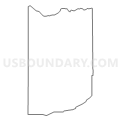 Census Tract 102.01, Dubuque County, Iowa (Light Gray Border)