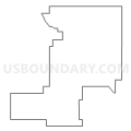 Census Tract 701, Butler County, Iowa (Light Gray Border)