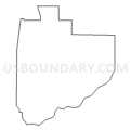 Census Tract 9704, Henry County, Iowa (Light Gray Border)