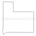 Census Tract 9601, Howard County, Iowa (Light Gray Border)
