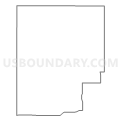 Census Tract 4502, Cedar County, Iowa (Light Gray Border)