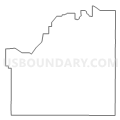 Census Tract 9604, Monona County, Iowa (Light Gray Border)