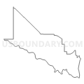 Census Tract 12, Des Moines County, Iowa (Light Gray Border)