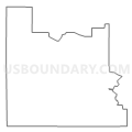 Census Tract 9503, Buchanan County, Iowa (Light Gray Border)