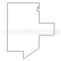 Census Tract 9658, Seward County, Kansas (Light Gray Border)