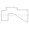 Census Tract 9621.01, Ford County, Kansas (Light Gray Border)