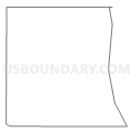 Census Tract 434, Wyandotte County, Kansas (Light Gray Border)