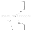Census Tract 9584, Cherokee County, Kansas (Light Gray Border)
