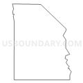 Census Tract 448.04, Wyandotte County, Kansas (Light Gray Border)