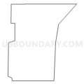Census Tract 405, Wyandotte County, Kansas (Light Gray Border)