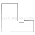 Census Tract 9617, Harper County, Kansas (Light Gray Border)
