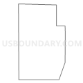 Census Tract 536.01, Johnson County, Kansas (Light Gray Border)