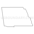Census Tract 523.06, Johnson County, Kansas (Light Gray Border)