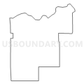 Census Tract 9772, Cloud County, Kansas (Light Gray Border)