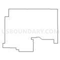 Census Tract 9536, Anderson County, Kansas (Light Gray Border)