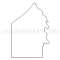 Census Tract 9663, Coffey County, Kansas (Light Gray Border)