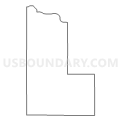 Census Tract 36.01, Shawnee County, Kansas (Light Gray Border)