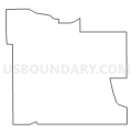 Census Tract 37, Shawnee County, Kansas (Light Gray Border)