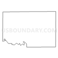 Census Tract 16.01, Shawnee County, Kansas (Light Gray Border)