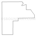 Census Tract 96.05, Sedgwick County, Kansas (Light Gray Border)