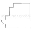 Census Tract 100.04, Sedgwick County, Kansas (Light Gray Border)