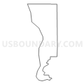 Census Tract 98.01, Sedgwick County, Kansas (Light Gray Border)