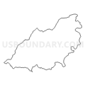 Census Tract 9204, Allen County, Kentucky (Light Gray Border)