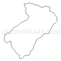 Census Tract 9203, Allen County, Kentucky (Light Gray Border)