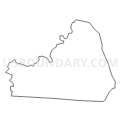 Census Tract 9205, Allen County, Kentucky (Light Gray Border)