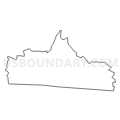 Census Tract 9206, Allen County, Kentucky (Light Gray Border)