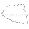 Census Tract 9506, Clay County, Kentucky (Light Gray Border)