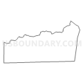 Census Tract 9606, Logan County, Kentucky (Light Gray Border)