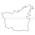 Census Tract 304, Bourbon County, Kentucky (Light Gray Border)