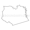 Census Tract 303, Bourbon County, Kentucky (Light Gray Border)