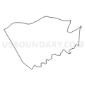 Census Tract 9601.01, Gallatin County, Kentucky (Light Gray Border)