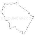 Census Tract 9701, Powell County, Kentucky (Light Gray Border)