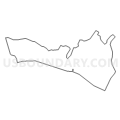 Census Tract 9505, Barren County, Kentucky (Light Gray Border)