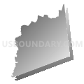 Census Tract 9510.02, Vermilion Parish, Louisiana (Gray Gradient Fill with Shadow)