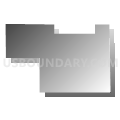 Census Tract 9611, St. Landry Parish, Louisiana (Gray Gradient Fill with Shadow)