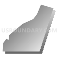 Census Tract 410.03, St. Tammany Parish, Louisiana (Gray Gradient Fill with Shadow)