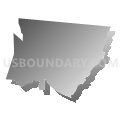 Census Tract 106.03, Ouachita Parish, Louisiana (Gray Gradient Fill with Shadow)
