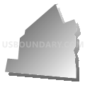Census Tract 9800, Ouachita Parish, Louisiana (Gray Gradient Fill with Shadow)