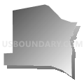 Census Tract 53.02, Ouachita Parish, Louisiana (Gray Gradient Fill with Shadow)
