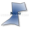 Census Tract 278.07, Jefferson Parish, Louisiana (Radial Fill with Shadow)