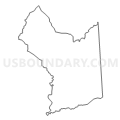 Census Tract 9551, Caroline County, Maryland (Light Gray Border)