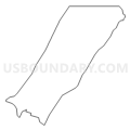 Census Tract 3, Allegany County, Maryland (Light Gray Border)
