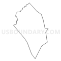 Census Tract 7003.04, Montgomery County, Maryland (Light Gray Border)