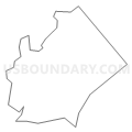 Census Tract 7003.08, Montgomery County, Maryland (Light Gray Border)