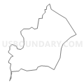 Census Tract 7008.10, Montgomery County, Maryland (Light Gray Border)